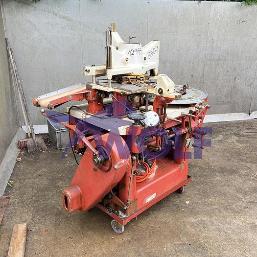 Used Stannioliermaschine SAPAL - Type ZRM für Bodenfaltung.