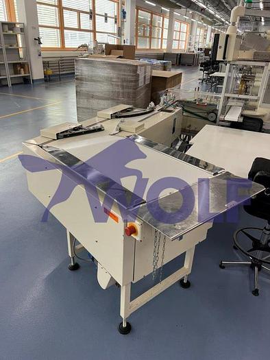 Used Stannioliermaschine MC Automation - Type Multistyle MC-1-BA für Bürstenfaltung, 2000.