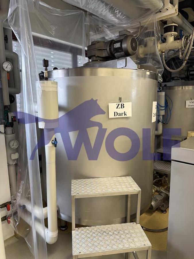 Usado Schokoladen-Gießanlage Winkler & Dünnebier - mit One-Shot + Triple-Shot-Funktion, bestehend aus