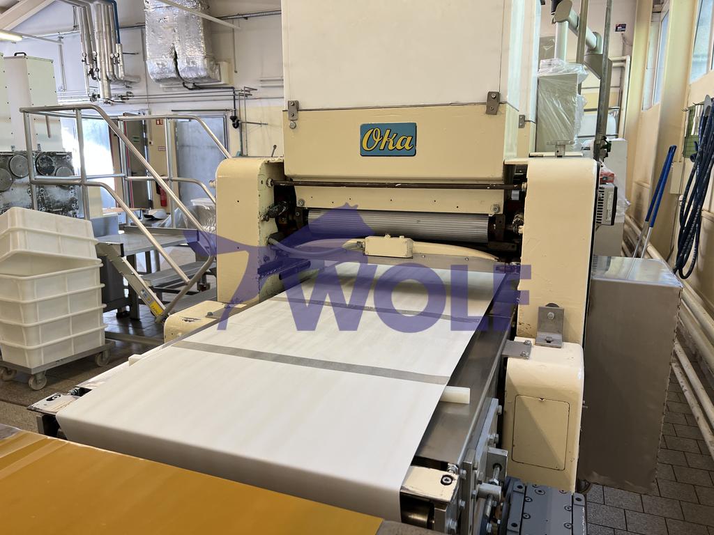 Used OTTO twin-head soft-material forming machine - Type OKA-Automat-600 with two heads, width 600 mm
