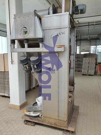 Used almond blancher BAUERMEISTER - type MSCH-450.