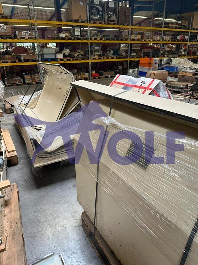 Gebraucht Restteile (Hauben) WOLF - zu Kühlkanal WK-620 der Position G12427.