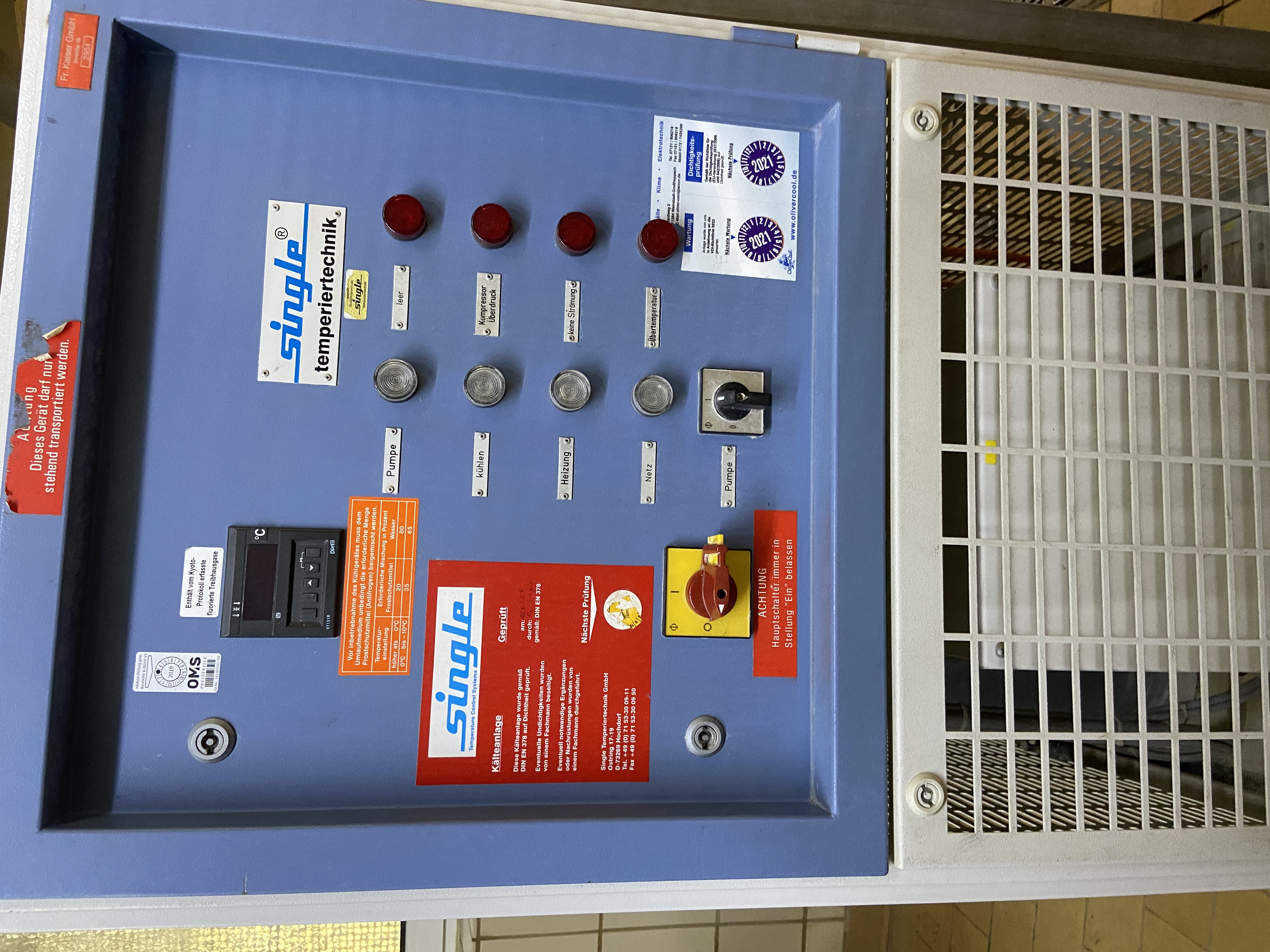 Used gebr. Wasser-Temperiergerät SINGLE Type SKA-5-L