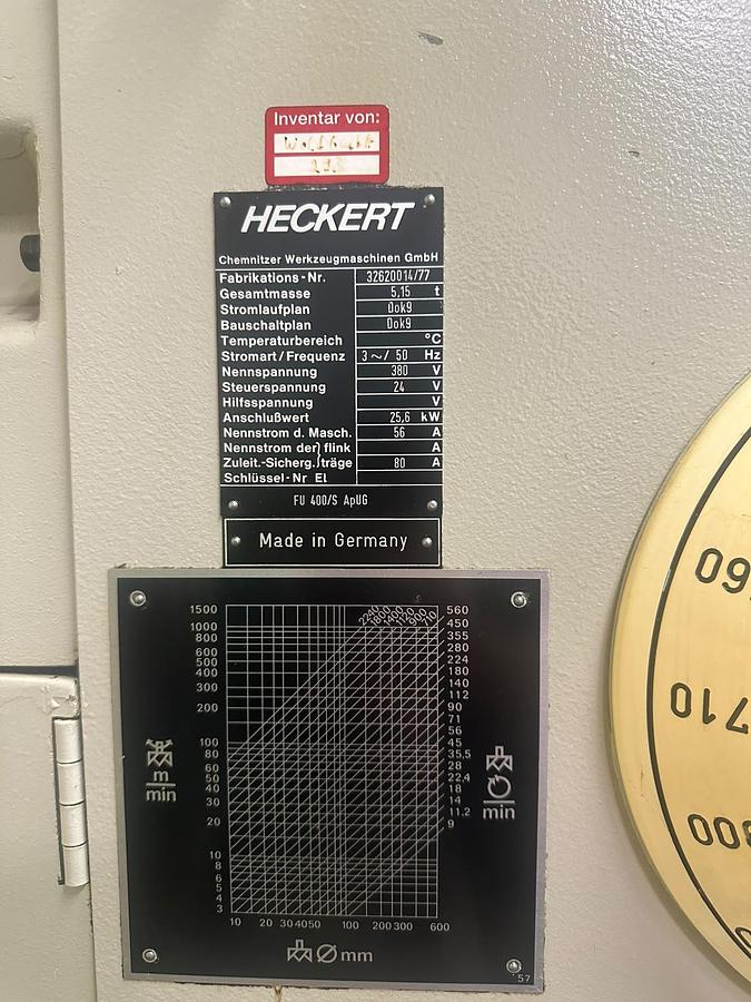 Gebraucht 1992 HECKERT FU 400/S ApUG