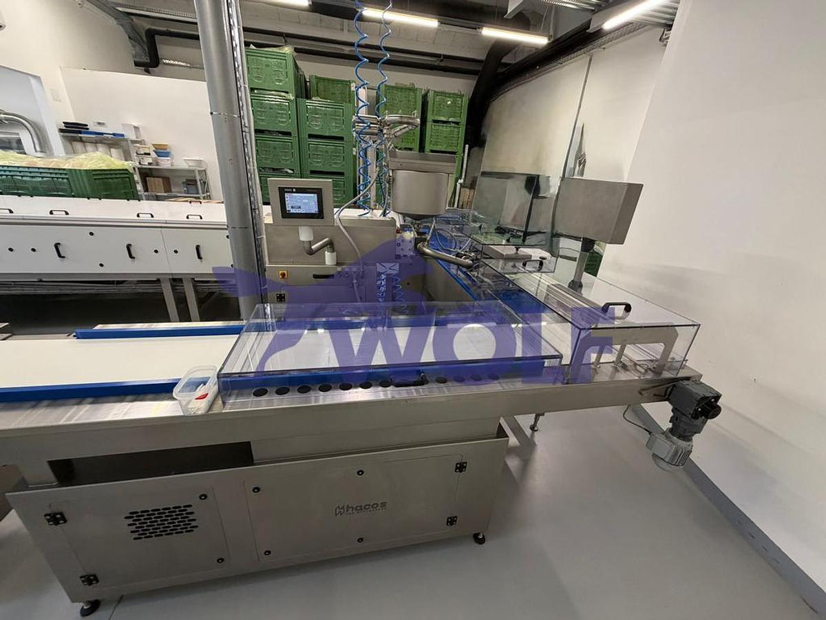 Gebraucht Schmink- und Gießanlage Hacos - für Formengröße von ca. 380 × 295 mm.