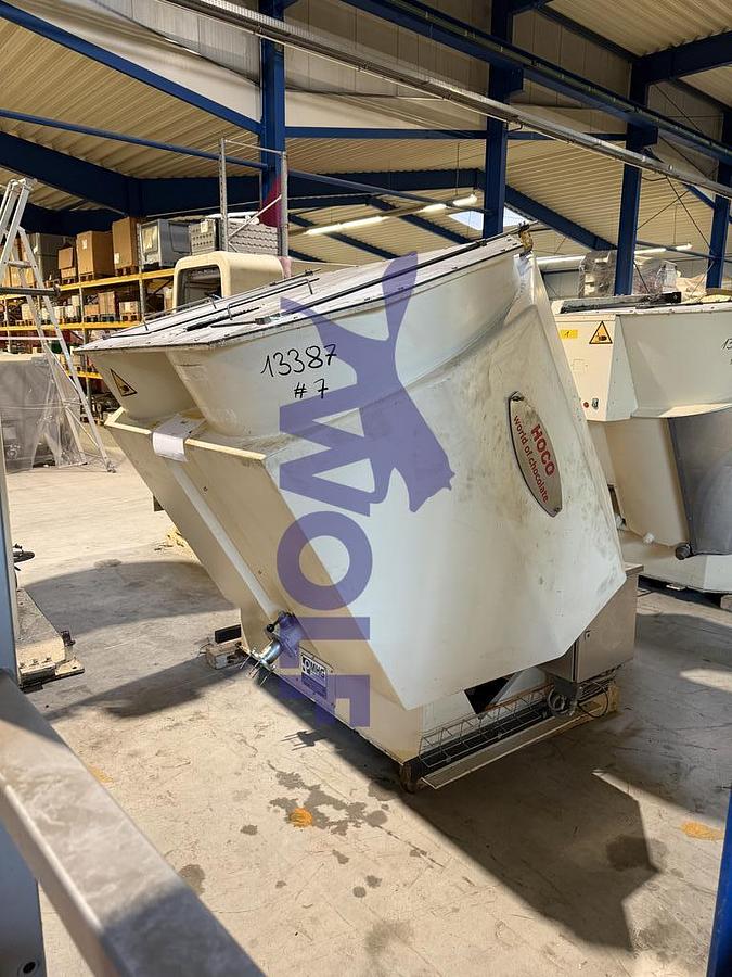 Usado Trockenconche MHG Maschinenbau - Type TRC-21 mit ca. 1.000 kg Nutzinhalt