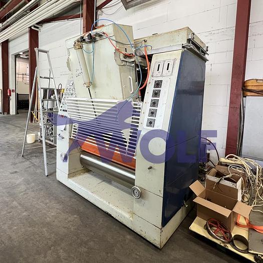 Used Fünfwalzwerk Fabrikat BÜHLER - Type SFL-1300 mit ca. 1300 mm Walzenbreite.