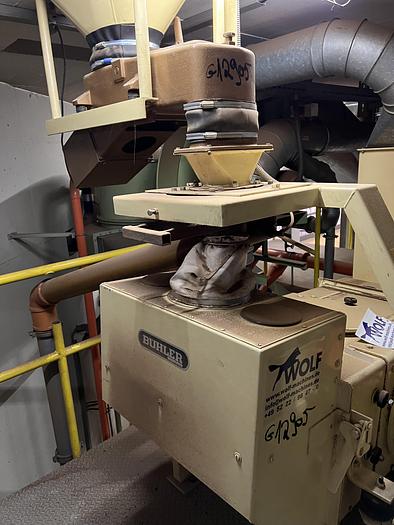 Gebraucht gebr. Reinigungsmaschine BÜHLER Type MTMA mit MSVE.