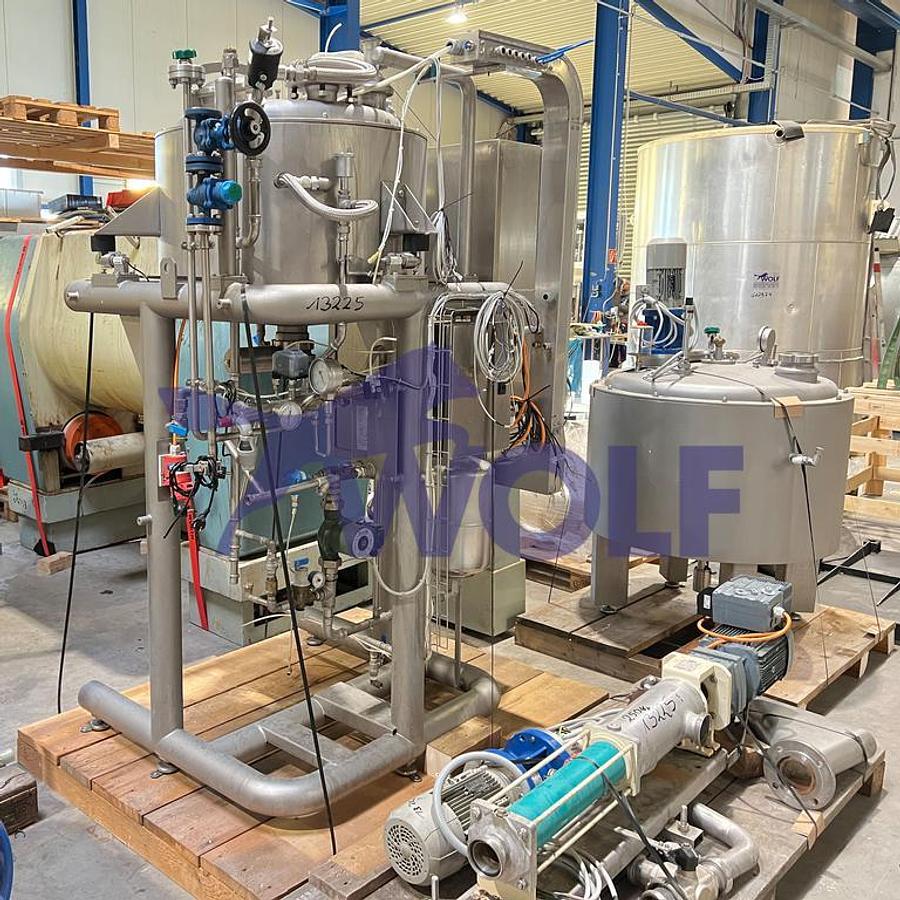 Used Weighing and mixing system CONFITECH - Type COOLMIX SL-2000, built in 2015