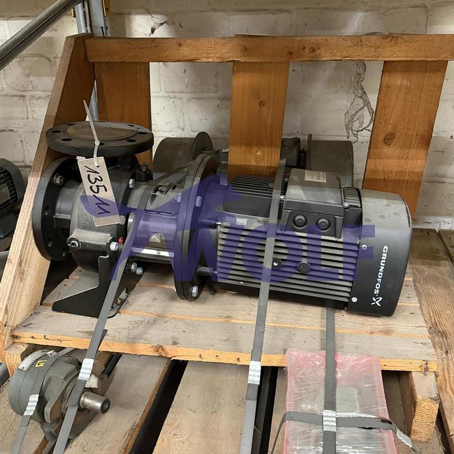 Usado Wasserpumpe GRUNDFOSS - Type NP-100-??-125/130 A-F-A-BBUE, ca. 90 m3/h.