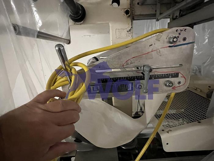 Used Horizontal tubular bag packing machine - TEVOPHARM Type Pack-6, year 1981.