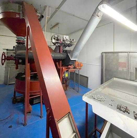 Gebraucht Kugelröster Fabrikat BARTH Type Sirocco-300 mit Kühlschiff.