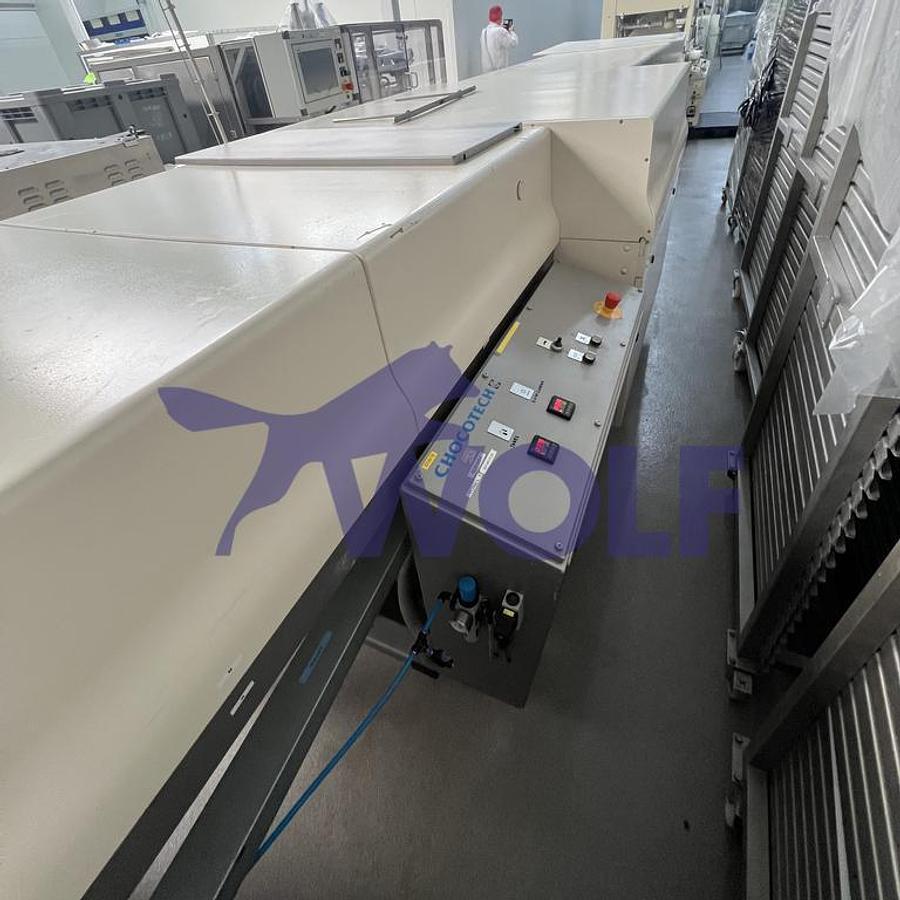 Gebraucht Kühktunnel CHOCOTEC - Type Glossmaster KK-S80 (10 Meter), Baujahr 2005.