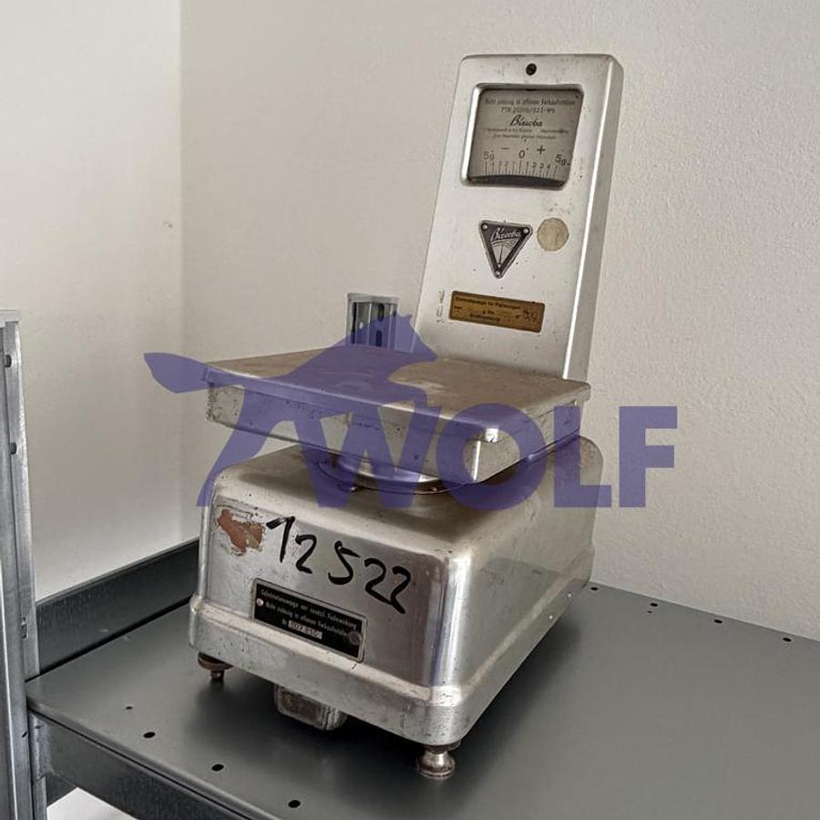 Used Floor scale BIZERBA