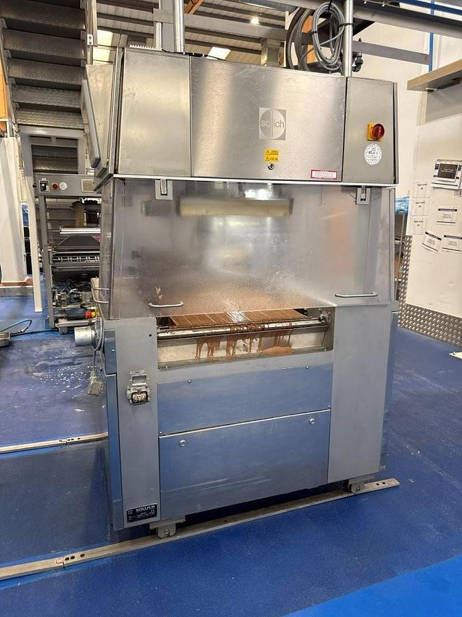 Gebraucht Riegel-Herstellungslinie SOLLICH-CHOCOTEC- - STEPHAN, für PROTEINRIEGEL, bestehend aus