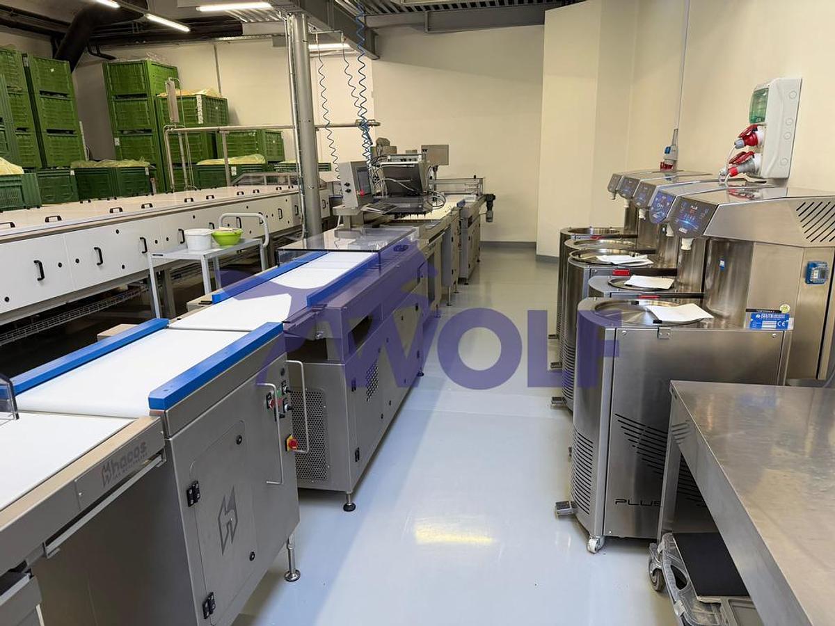 Gebraucht Schmink- und Gießanlage Hacos - für Formengröße von ca. 380 × 295 mm.