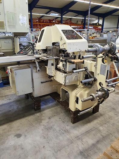 Used gebr. Riegelpackmaschine SIG Type CK für zwei Packstoffe.