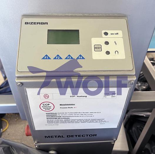 Used Metalldetektor BIZERBA - Type MD-SAE-F-1250/300/200.