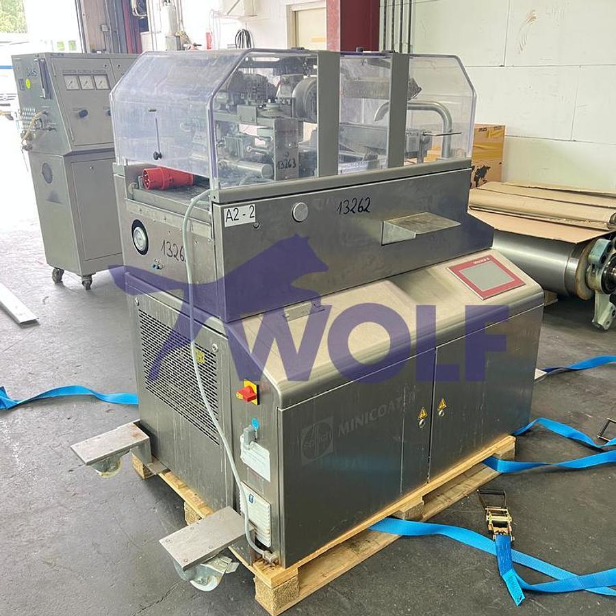 Used enrobing machine SOLLICH - Type TTS-420 with tempering machine 300-F, 2016.