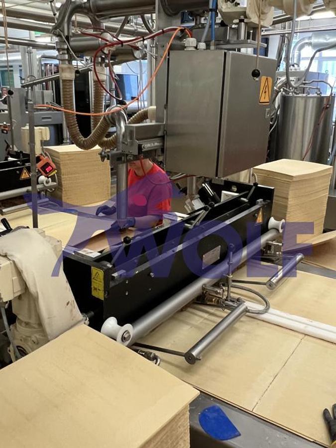 Gebraucht Waffel-Einstreichanlage TFT TANIS FOOD - für drei Schichten, Baujahr 2009