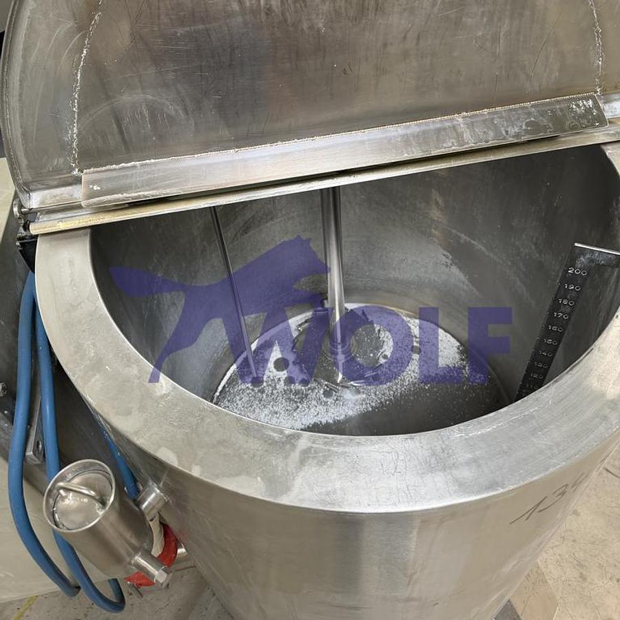 Gebraucht Edelstahl-Behälter GS-COATING SYSTEM - Modell CAR-200 mit ca. 200 Litern Inhalt.