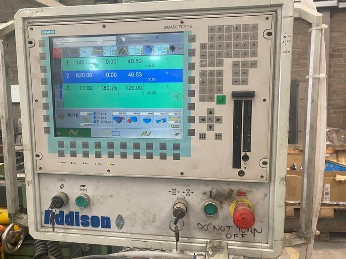 Used 2001 Addison DB40E CNC Tube Bending Machine