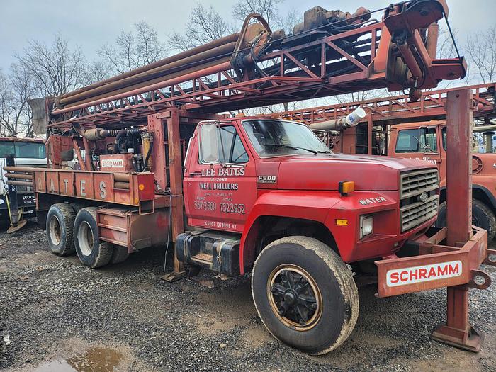 Used 1985 Schramm T450H Drill Rig