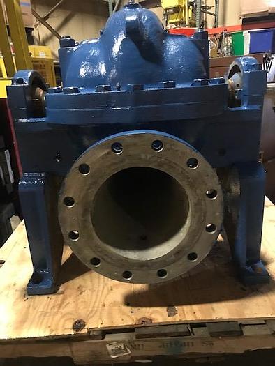 Used GOULDS MODEL 3405  10" x 12" HORIZONTAL  SPLIT CASE PUMP S/S