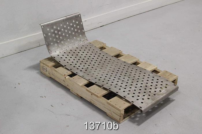 Used Bird JS8 Vibrating Screen Plate, 5/8" Holes #13710