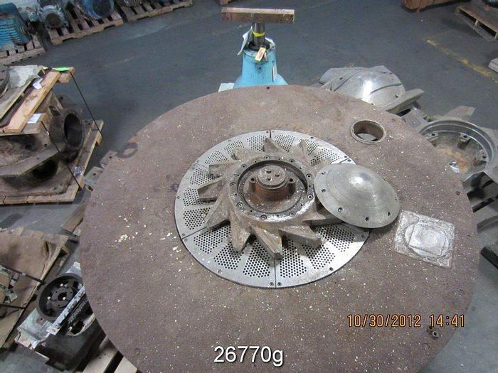 Used Voith Morden GV13 Gv13 Pulper Drive, 4.37/1 Ratio, 34" Hub Rotor And Extraction Chamber. #26770
