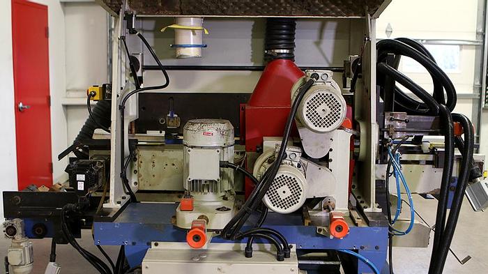Used 2004 Friulmac CONTOURAMAT Double End Tenoner