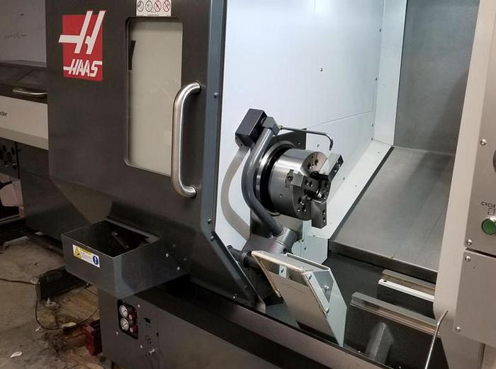 2018 HAAS ST-30Y CNC Turning Center with Y-Axis, Haas Magazine Barfeeder, Live Milling, High Pressure Coolant. ***NEVER RAN, Like New!!!***