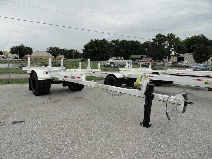 Used Butler Single Axle Pole Trailer 06147