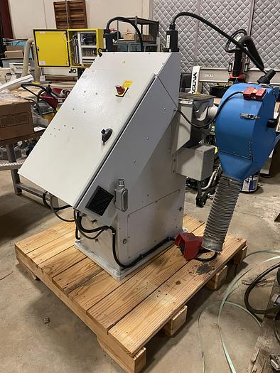 Used POWERFIN BULL DOUBLE ENDED BUFFING AND POLISHING MACHINE / GRINDER OR CUTOFF