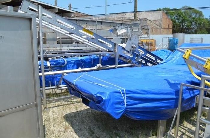 Used HEAT & CONTROL Fabricated chip and potato chip line