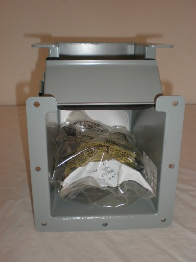 Used New Hoffman F66LE9B 90 deg. Inside Elbow (open) Wireway