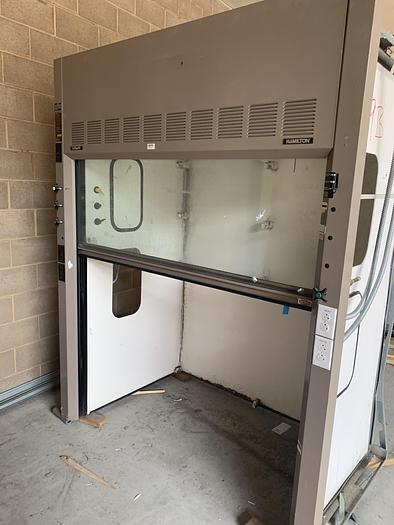 Used FISHER HAMILTON Walk In Floor Mounted Fume Hood
