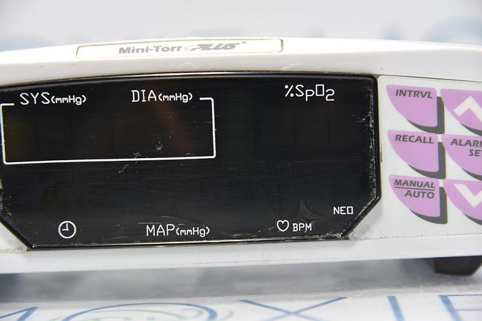 Used GE Medical Mini-Torr + Plus Patient Monitor Reference 6004001 - Minor Crack