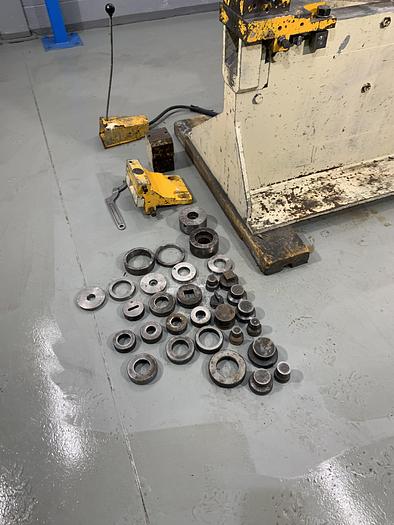 Used GEKA PUMA 50 ton. 750mm throat punch