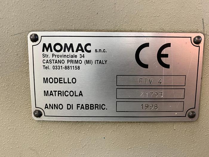 Ottime Turret Milling Machine MOMAC FTV 4