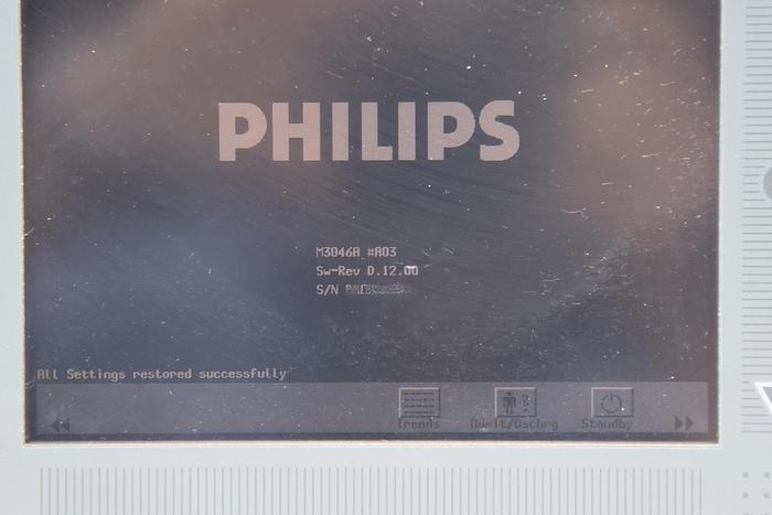 Used Philips M3046A Patient Monitors with M3000A Module
