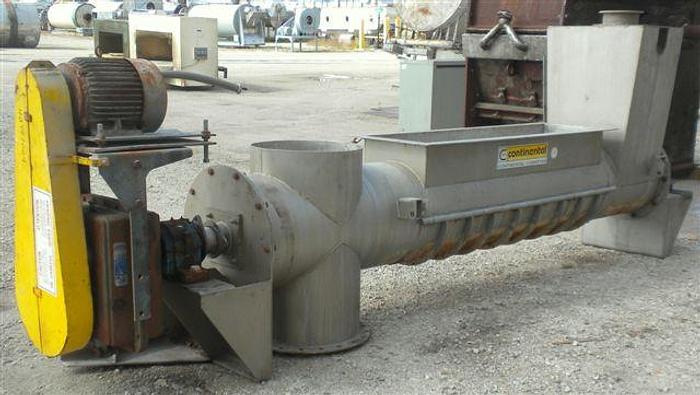 Used Continental dewatering conveyor