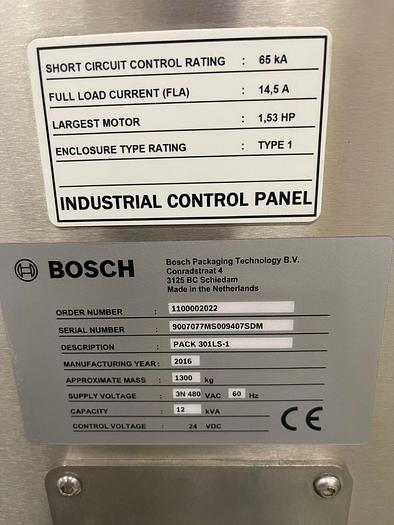 Used Bosch Slug Wrapping Line