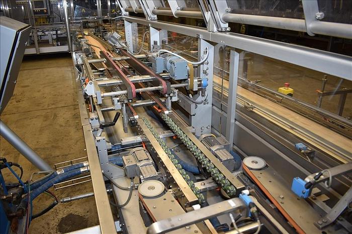 Used Bosch TTF, TTC, TTL Triseal Carton Forming,Robotic Loading and Top Closing