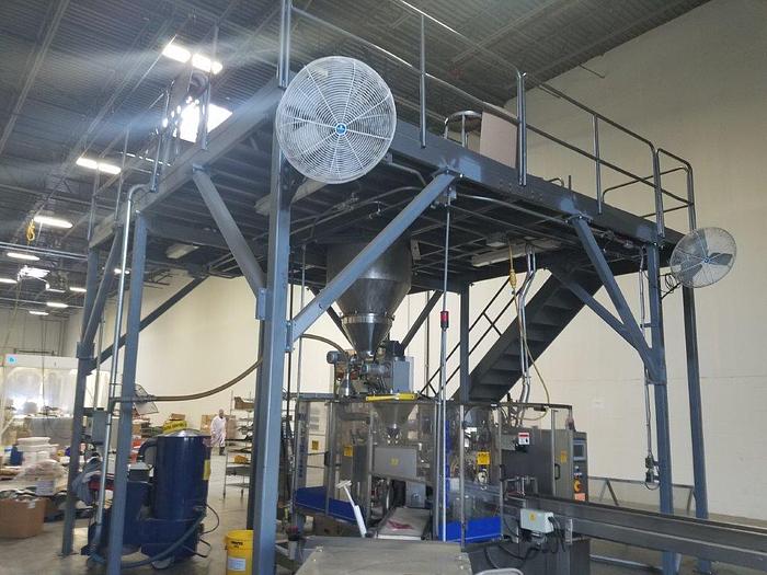 Used PSG Lee Stand UP pre-made pouch packager, model RP-84T/Z-36