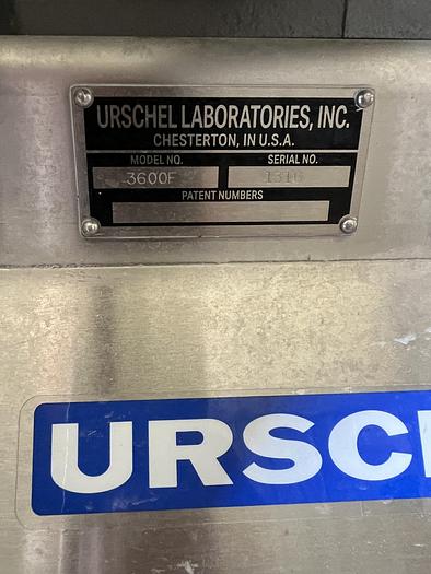 Used URSCHEL 3600F CUTTER