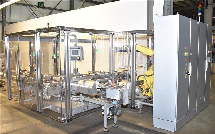 Used Bosch TTF, TTC, TTL Triseal Carton Forming,Robotic Loading and Top Closing