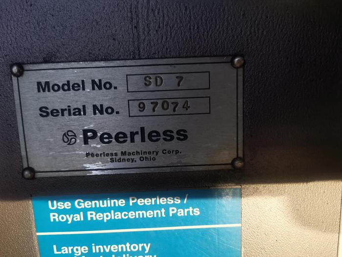 Used Peerless SD7 Single Arm Mixer