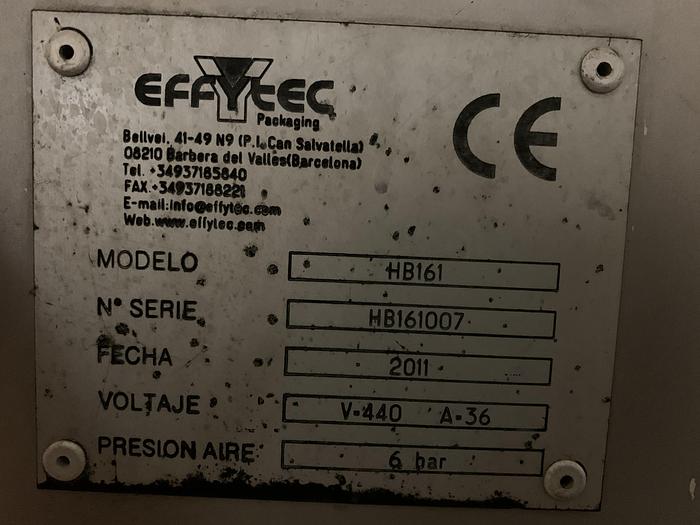 Used EFFYTECH POUCH FILLER