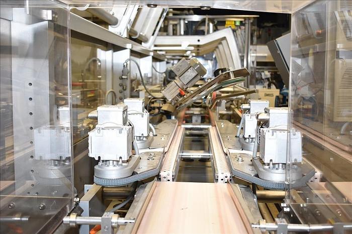 Used Bosch TTF, TTC, TTL Triseal Carton Forming,Robotic Loading and Top Closing
